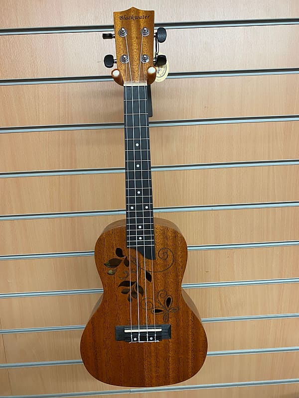 Blackwater Sapele Flower Concert Ukulele Reverb UK