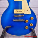 Gibson Custom Shop 1957 R7 2010 Blue Sparkle with Lindy Fralin P90 Soapbars - Excellent!