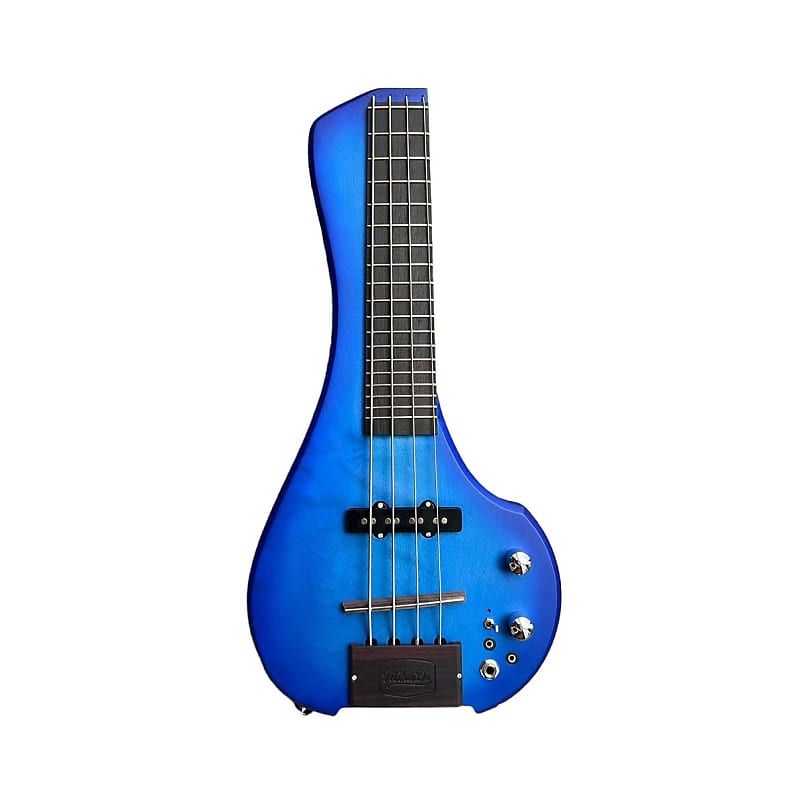 Headless Bass 6 string Scale 22 Travel Short Scale FingyBass