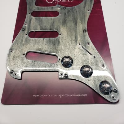 Q Parts Stratocaster Metal Designer Pickguard image 1