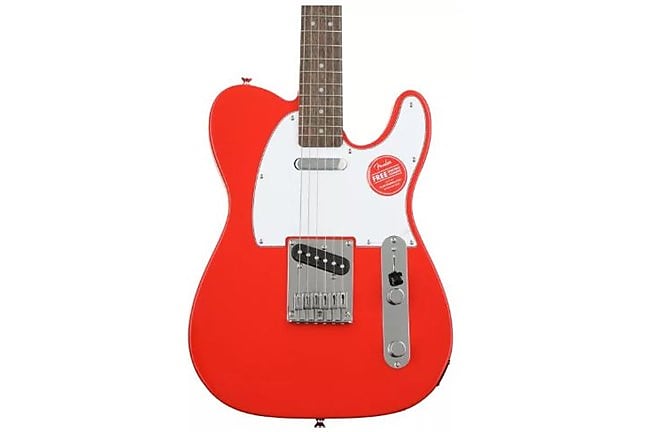 Squier Affinity Telecaster (Race Red) image 1