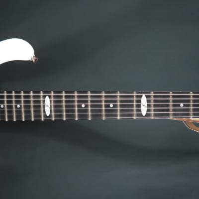 Eklein/Flaxwood Audi White Electric Guitar image 15