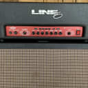 Line 6 Flextone HD with Flextone 412S Stereo Cabinet 1990s Black/Red