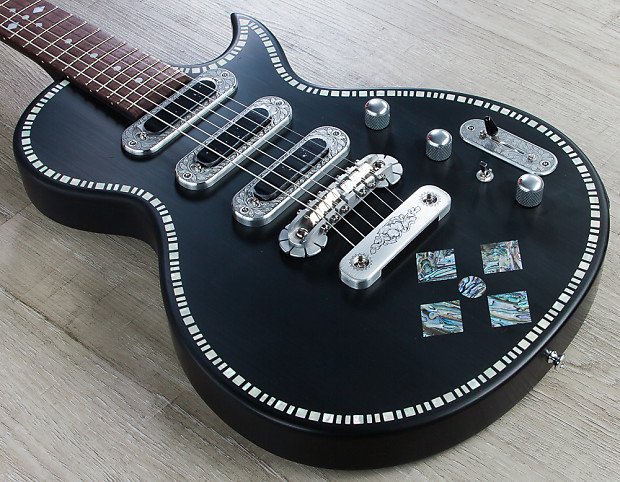まとめ買いでお得 Zemaitis A22SU Rosewood Black Guitar Electric Diamond BP 3S ギター