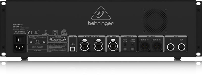 Behringer S32 Digital Snake IO Box 32 Preamps 16 Outputs | Reverb