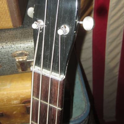 Dan Armstrong U-1 Bass Guitar 1960s - Black image 3