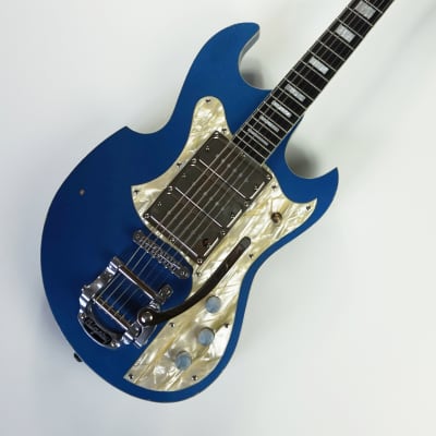 Hammett Guitar Co. H640 Finistère 2022 - Pelham Blue Metallic for sale