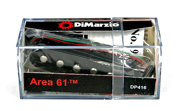 DiMarzio DP416BK Area 61 Single Coil Pickup image 1