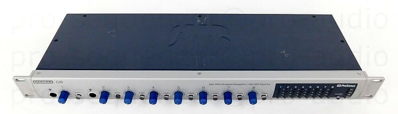 Presonus DIGIMAX D8 8 Channel Mic Preamp Converter ADAT | Reverb