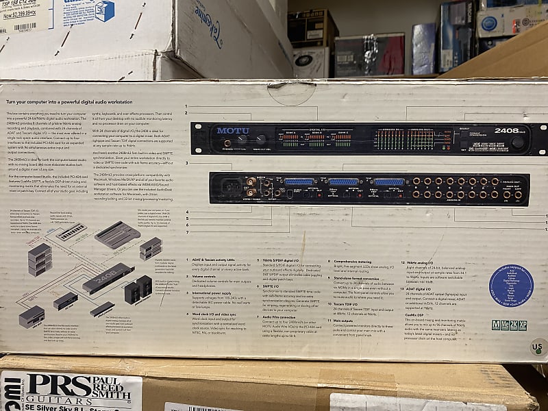 MOTU 2408 mk3 PCI Audio Interface | Reverb