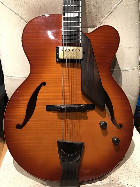 D'Aquisto Jazz Line DQ JZ Antique Sunburst (Japan Custom