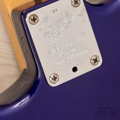 1994 Fender 40th Anniversary American Standard Stratocaster Midnight Blue image 15