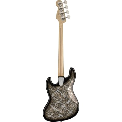 Fender Japan Ltd Special Edition Jazz Bass Black Paisley MN