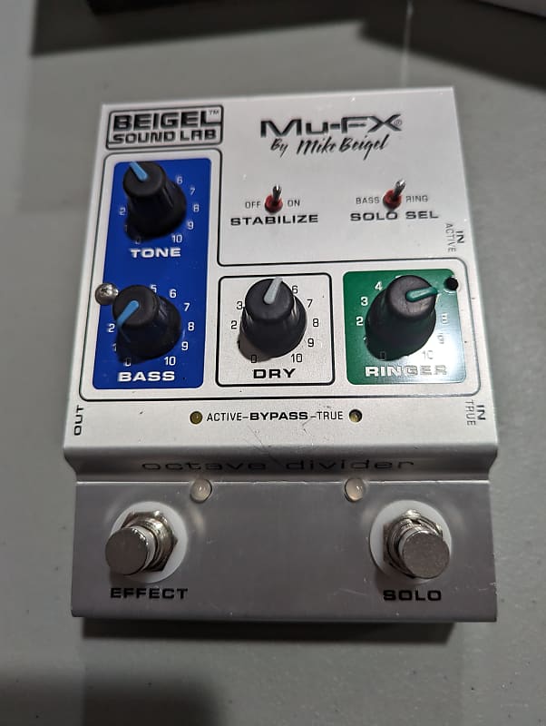 激レア MU-FX Octave Divider オクターバー 激レア MU-FX Octave Divider オクターバー - メルカリ