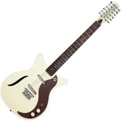 Danelectro Vintage 12 String Guitar ~ Vintage White for sale
