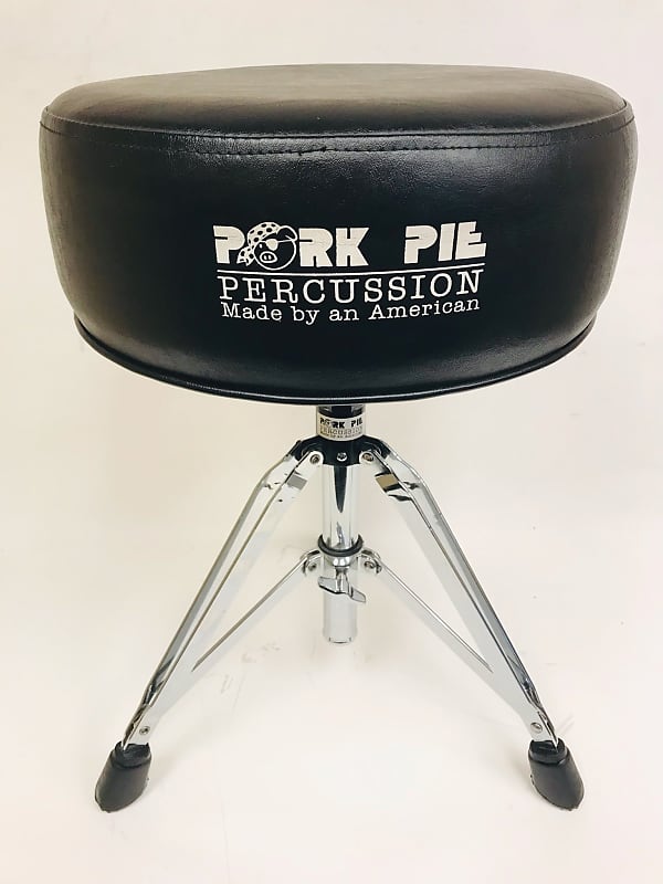Pork Pie Gel Round Drum Throne Reverb