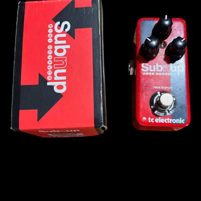 Reverb.com listing, price, conditions, and images for tc-electronic-sub-n-up-mini-octaver