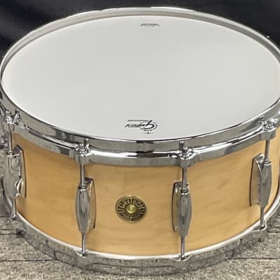 Gretsch Ridgeland Series 6.5x14" Snare Drum 2022 - Present - Satin Natural Lacquer image 1