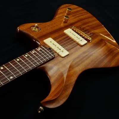 Rukavina Mahogany J Model 25" Offset Guitar image 7
