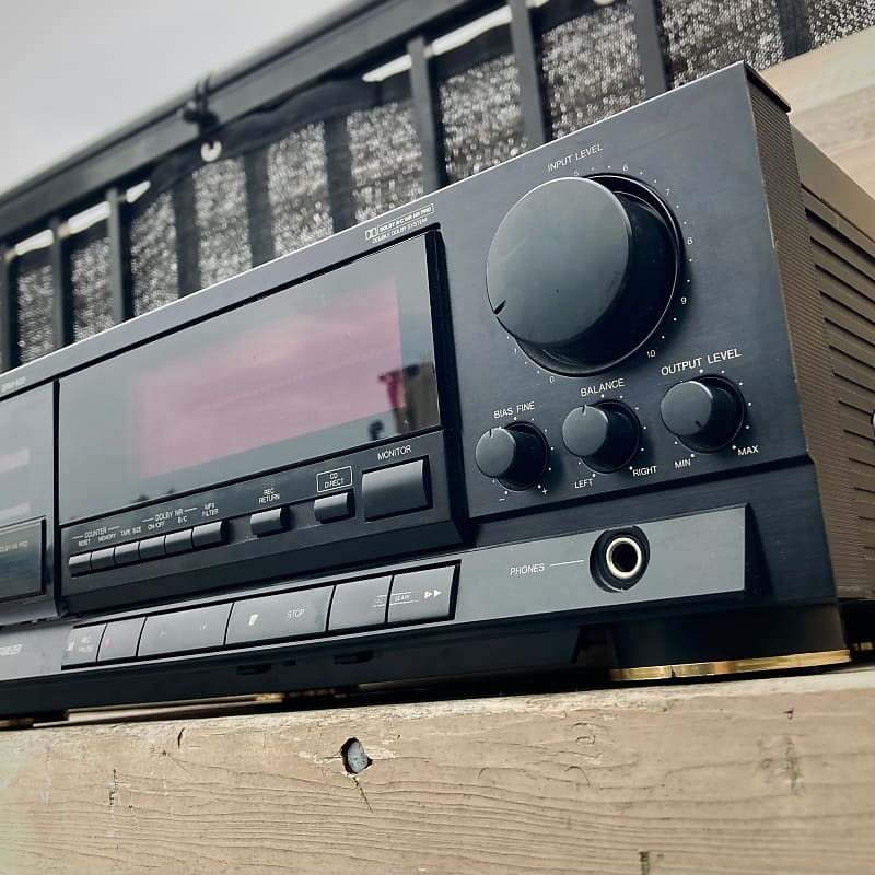 DENON - DRM-800 - Stereo Cassette Tape Deck - 3-Head - with DENON - DRM-800 - Stereo Cassette Tape Deck - 3-Head - with