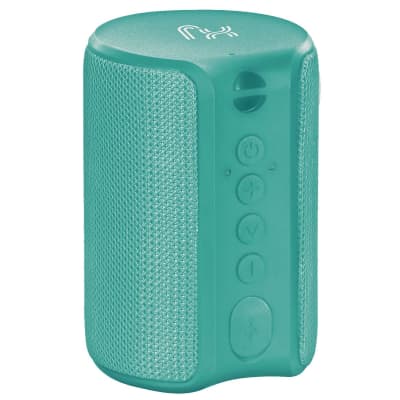 X JUMP XJ 50 Portable Speaker, 18W Amplified Bluetooth, TWS Function, Built-in Microphone, IPX7 Waterproof Speaker, Turquoise image 2