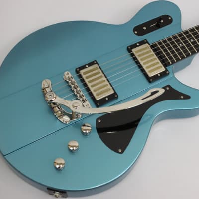 Eastman Juliet LA Solidbody Electric Guitar, Celestine Blue, Never Owned! for sale