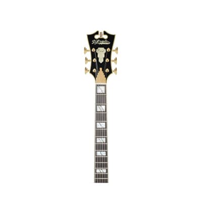 D'Angelico Excel 59 Hollowbody Guitar, Ebony Fretboard, Single Cutaway, Viola, DAE59VIOGT, New, Free Shipping image 7