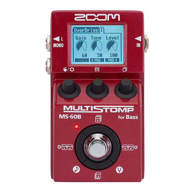 Zoom MS-60B MultiStomp | Reverb