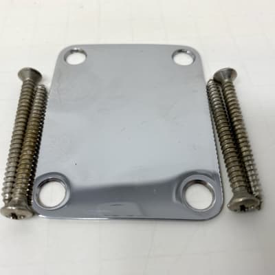 Fender Road Worn Relic Steel Neck Plate 23069 | Reverb