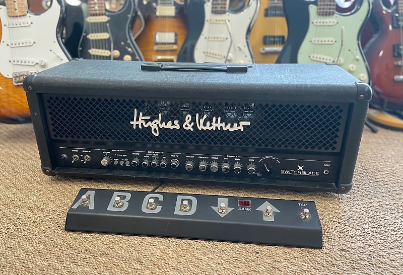 Hughes & Kettner Switchblade 4-Channel 100-Watt Programmable Guitar Amp Head