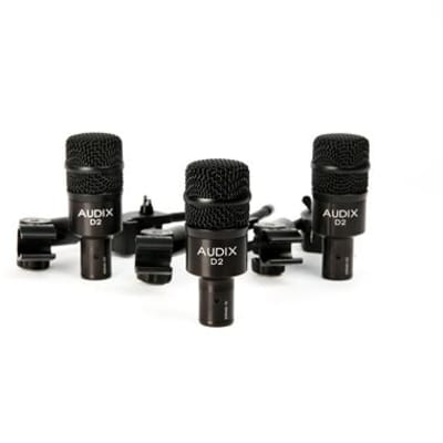 Audix D2 Trio Microphone 3 Pack With DVice Clamps image 3