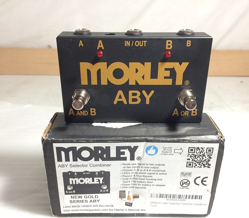 Morley ABYG Gold Series Selector Combiner Reverb