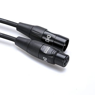 Hosa HMIC-025 Pro Microphone Cable, REAN XLR3F to XLR3M, 25ft image 1