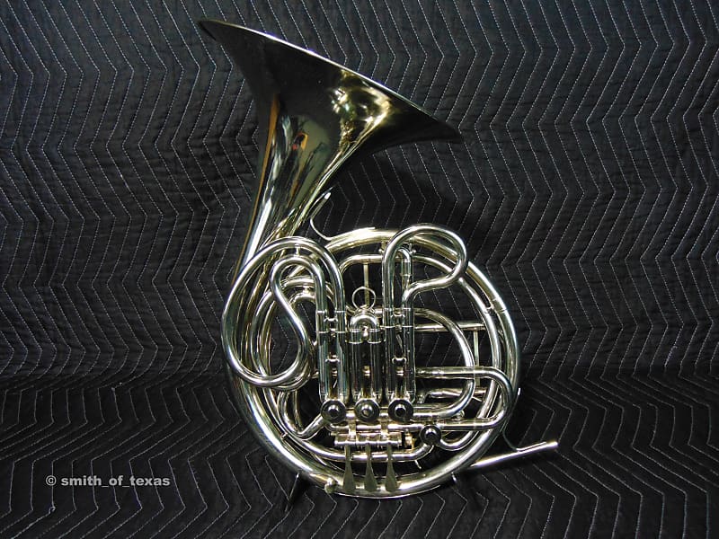 Conn 8D Silver Double French Horn with Case Cleaned and Reverb