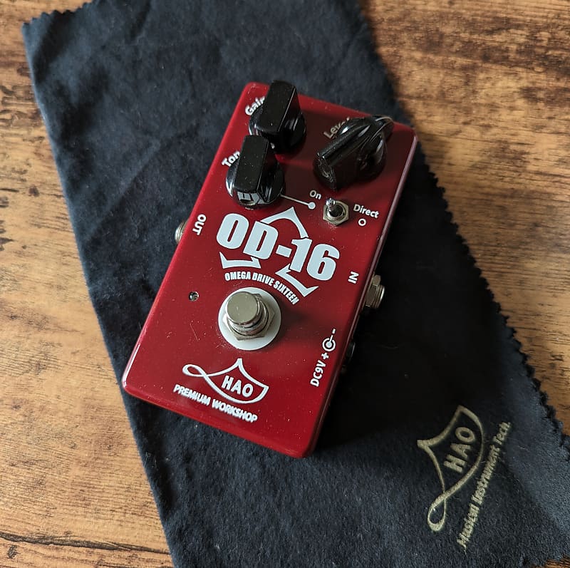HAO Omega Drive OD-16 / Handmade boutique drive pedal made in Japan