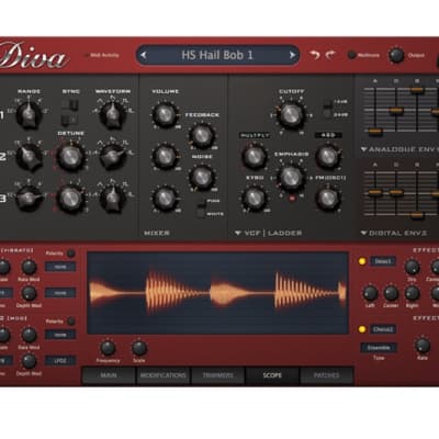 u-he Diva Software Synthesizer (Download)