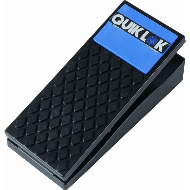 Quiklok A512BK Pied de micro perchette fixe, embase trépied - noir