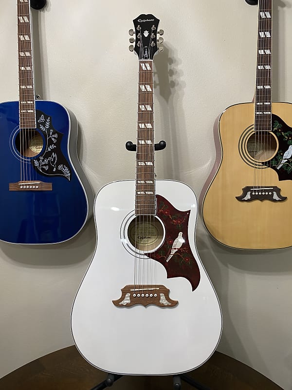Epiphone Dove PRO Limited Ed Acoustic Electric Guitar New