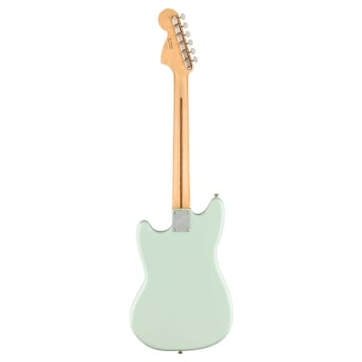 Open Box Fender American Performer Mustang - Satin Sonic Blue w/ Rosewood FB image 8