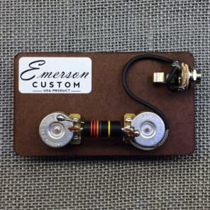 Emerson LPBB-Long Custom Les Paul Long Shaft Prewired Kit w/ 500K Pots