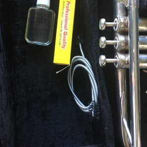 Vintage 1960's Donald E. Getzen DEG Signature Silver Trumpet Vintage 1960's Donald E. Getzen DEG Signature Silver Trumpet