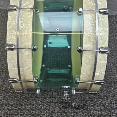 Spaun Hybrid Series Drum Set 15-18-26 2018 - Maple/Acrylic image 7