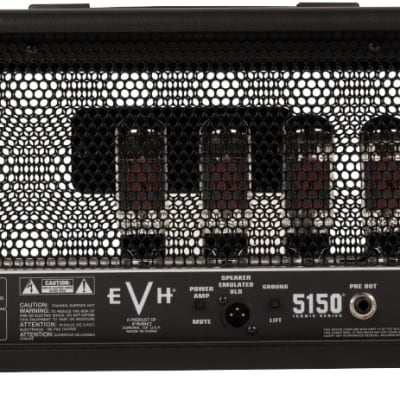 EVH 5150 Iconic Series 80W Electric Guitar Amplifier Head Amp Head All Tube Black NEW image 6