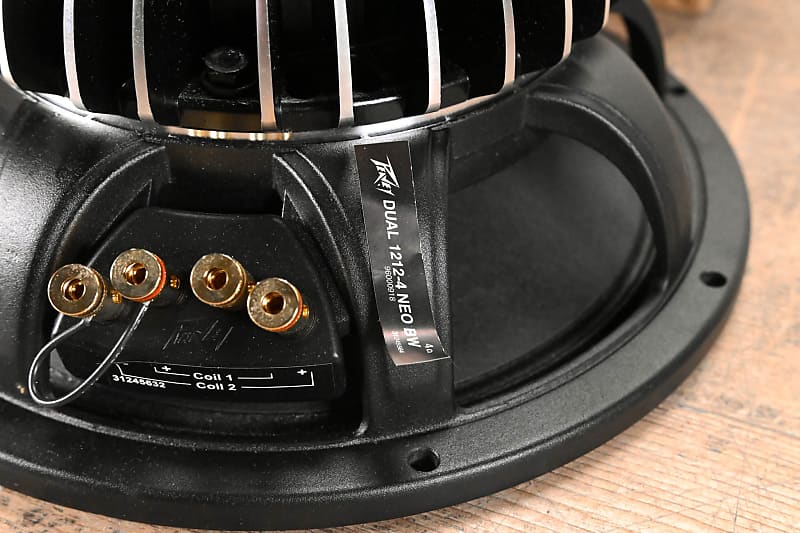 Peavey Black Widow BWX TC12 Dual Voice Coil Neodymium 12
