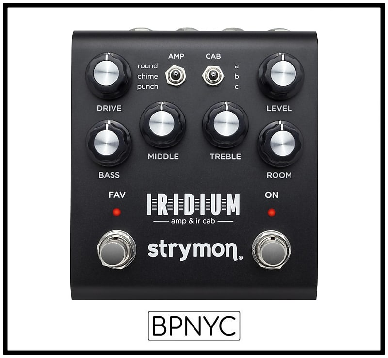 Strymon Iridium Amp & IR Cab Simulator | Reverb