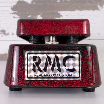 Real McCoy Custom RMC 4 Picture Wah Red Sparkle *Video* image 1