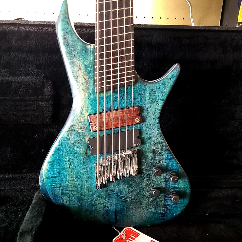 Custom Hart 6 String Bass | Reverb