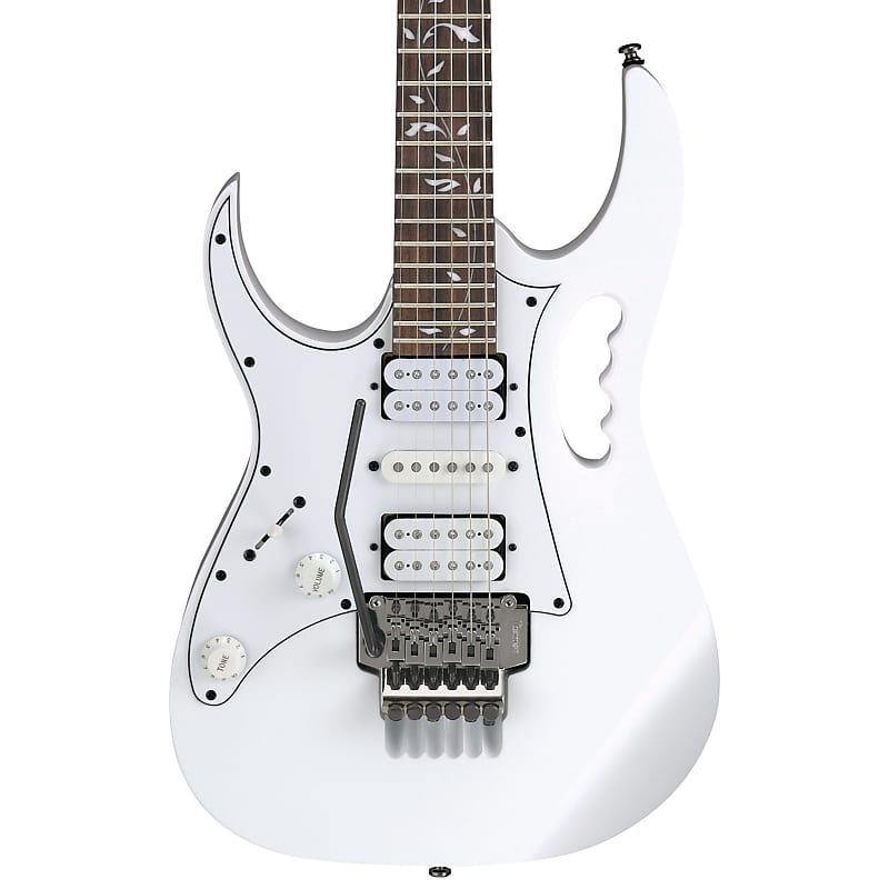 Ibanez Steve Vai JEM Jr LEFT HANDED - White image 1