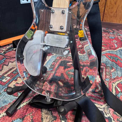 Ampeg Dan Armstrong REPLICA clear lucite guitar image 6