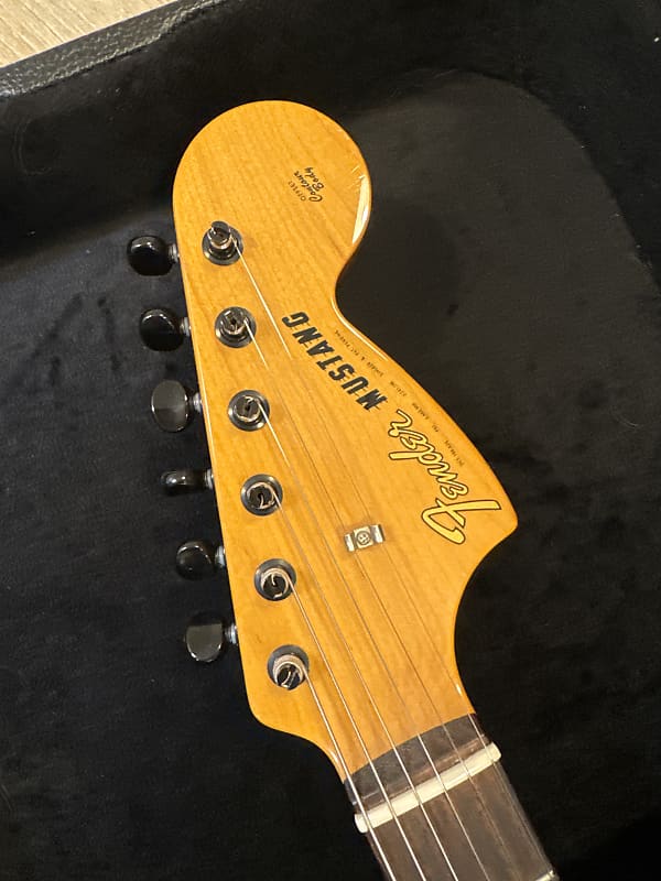 Fender Mustang contour body 2000-2008 - Blue | Reverb